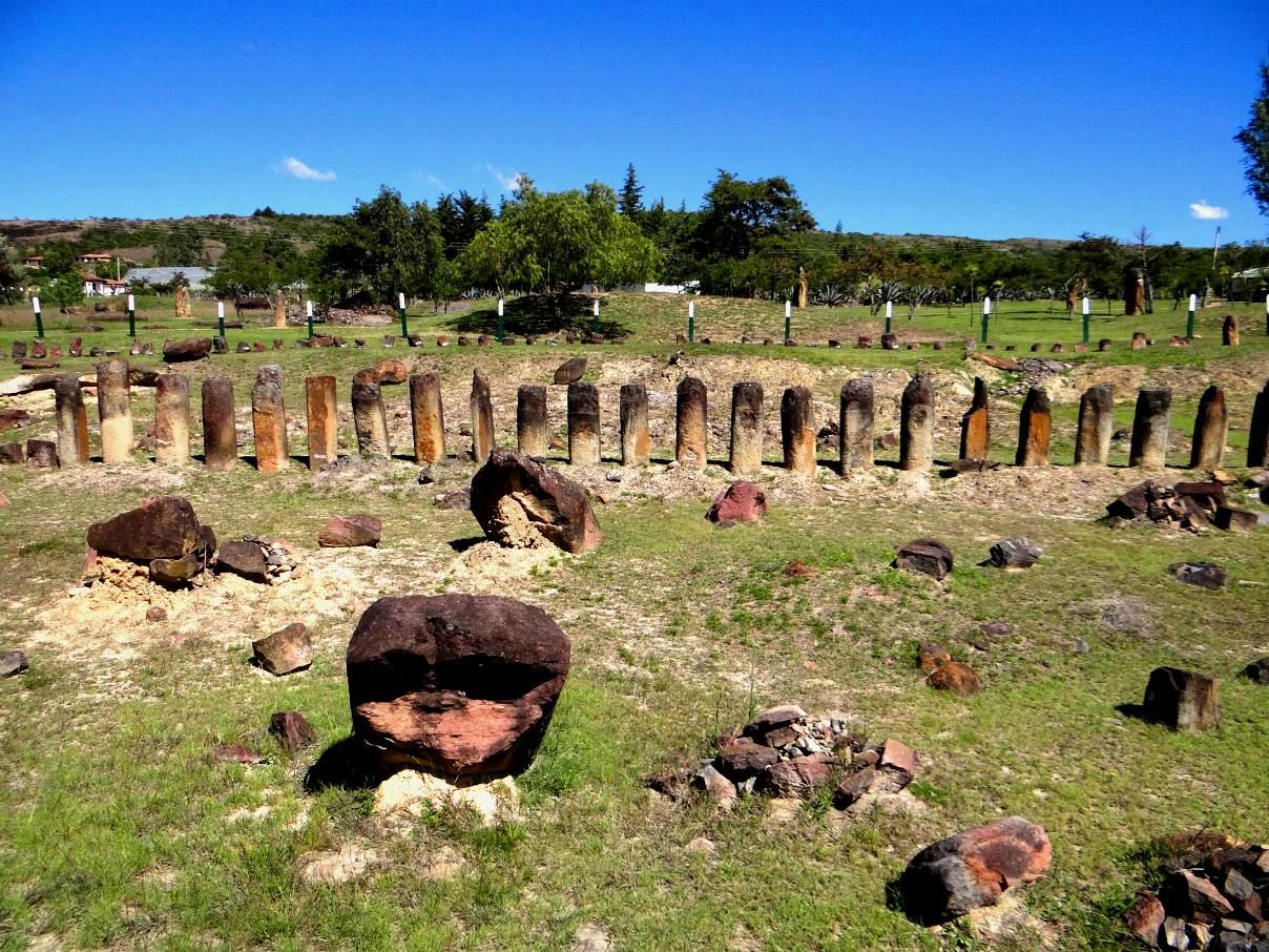 Ruinas arqueológicas Muisca en Colombia