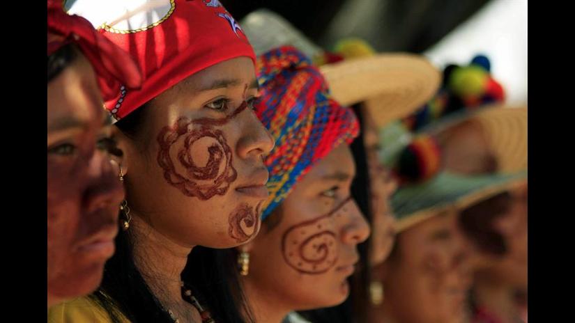 Tradición indígena en Colombia