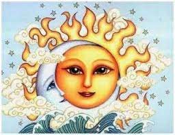 Dios solar y diosa lunar