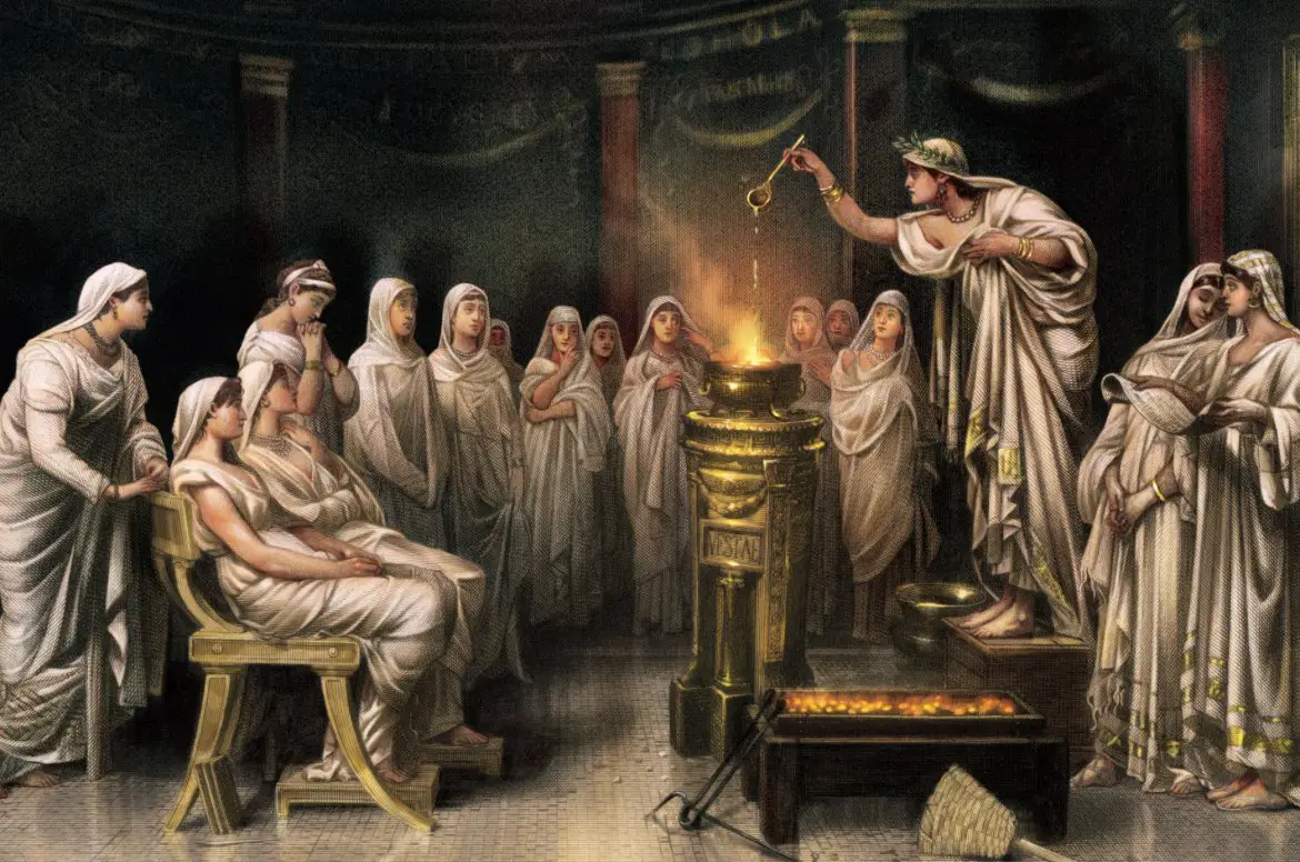 Mujeres en rituales religiosos