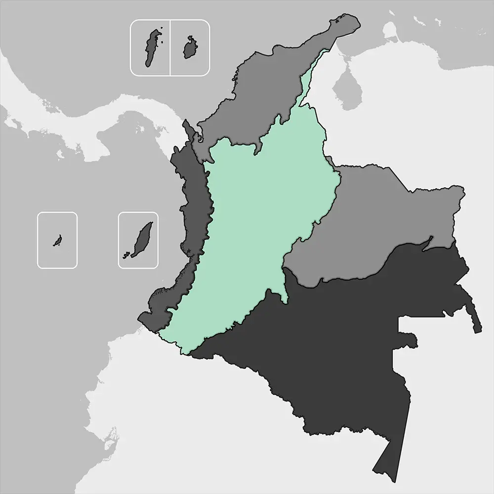 Zona andina de Colombia