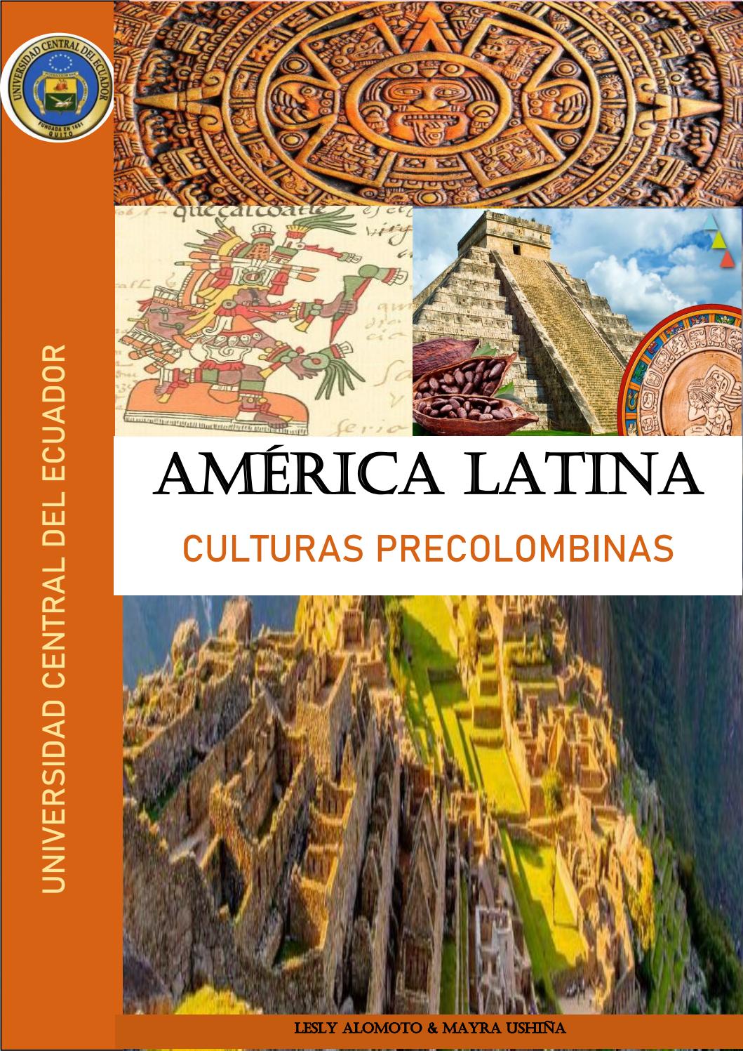 Civilizaciones precolombinas. Agricultura, ganadería, comercio